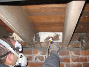 A Spray Foam Installation in Bedford